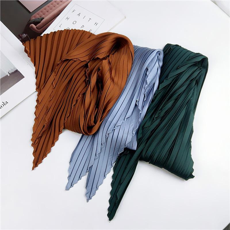 Fashion Decoration Scarf Hairband Tie Hair 70 Small Square Scarf Silk Scarf Women'S Spring And Autumn Versatile Small Scarf Professional Scarf