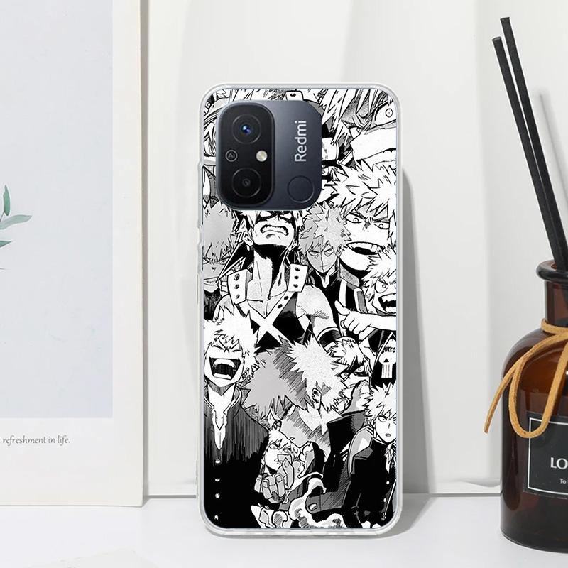 My Hero Bakugou Katsuki Phone Case For Xiaomi Redmi 14C 13 13C 12 12C 10 10A 10C 9 9A 9C 9T 8 8A 7 7A 6A 6 Pro K80 K70 K60 K40 K