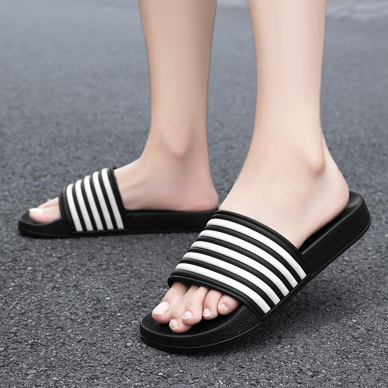 2024 лето мужские тапочки новые нескользящие сандалии для ходьбы в помещении и на улице пляжная обувь шлепанцы мужская обувь большой размер 39-48