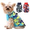 Warm Camouflage Dog Jacket For Small Medium Dogs Cats Outdoor Windproof With D-ring Puppy Clothes Yorkshire Schnauzer Pet Costume