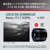 Panasonic Panasonic Wide Angle Single Focus LUMIX Camera Lens Interchangeable Lens for Digital Single Lens Camera H-X09