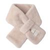 Rabbit Fur Winter Warm Scarf Plush Scarf Women'S Versatile Cross Thickened Rex Rabbit Hair Fashion Scarf
