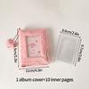 Binder Photocard Holder Kpop Photo Albums for Photocard Binder Cards Collect Book 10pcs Inner Pages Photocard Case