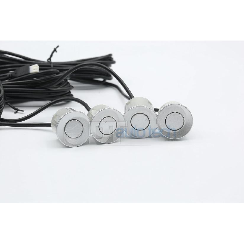 4 Parking Car Parking Sensor Kit LED Display View Reverse Backup Radar System Backup Sensor Reversing Sensors Universal Auto Radar Detector Sensors