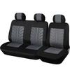 2+1 Fabric Seat Covers Protector Diamond Look Black Grey For Ford Transit Transit Custom Van