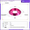 Pink Groove Aluminum Alloy Semi-Circular Head Washer with Pan Head Screw (M2-M8)