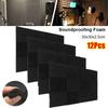 1/12 шт. Звукоизоляция Звукоизоляционная пена Треугольная канавка 30x30x2,5 см Акустическая пенопластовая панель Звукоизоляционная студийная настенная панель
