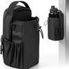Magnetic Fitness Water Bottle Bag - Large Capacity Crossbody with Strong Magnet