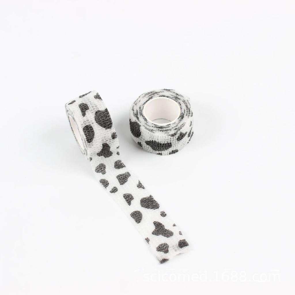 Милый мультфильм дети палец эластичный бинт студенты пишут противоизносный самоклеящийся защитный кончик пальца ткань палец лента