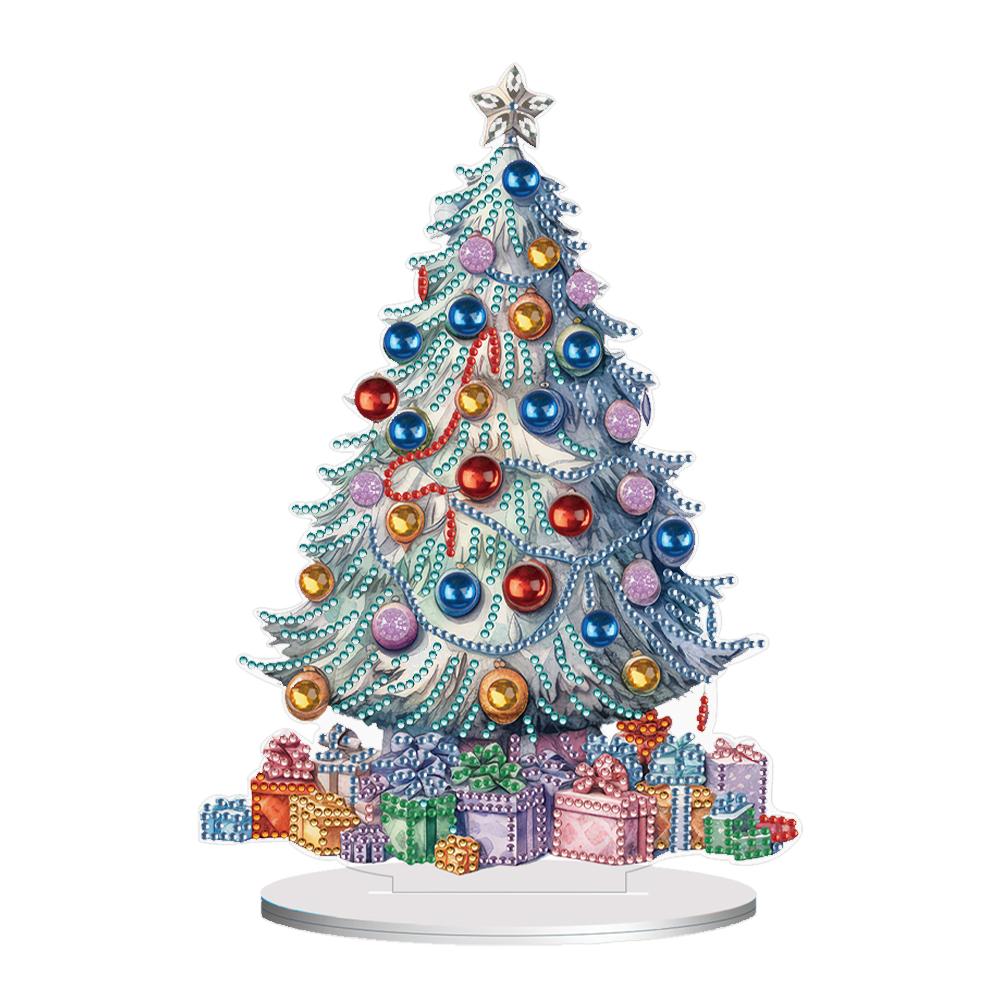Special Shape Christmas Tree Diamond Painting Tabletop Ornament DIY Diamond Art Table Decor Diamonds Painting Desktop Decoration