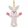 Disney Piglet Reversible Plush Keychain ( WHITE POOH ) Japan NEW Disney Store