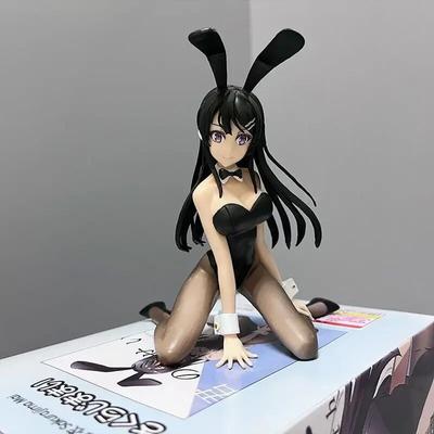 Аниме Сакурадзима Май фигурка на коленях модель игрушка кукла подарок
