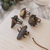 Gothic Adjustable Rings Hypoallergenic Raw Stone Rings Natural Crystal Rings  Handmade Jewelry