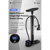 WEST BIKING 150PSI Bike Air Pump Foldable Digital MTB Road Bike Ball Tire Inflator Schrader Presta Valves Cycling Pump