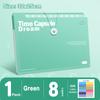 Папка-файл формата А4 с 5/8/12 карманами, хранилище для контрольной бумаги, портативный водонепроницаемый органайзер, большая емкость, классифицированный портфель