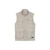 Decathlon FORCLAZ TRAVEL 100 Hiking Multi-Pocket Breathable Vest Unisex Beige