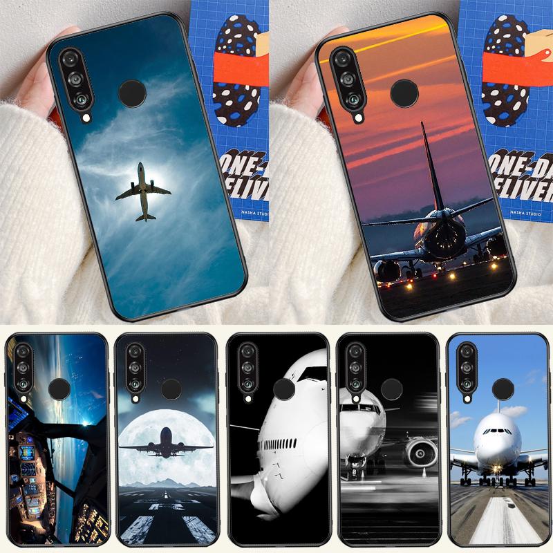 Чехол для Huawei Nova 12i 12s 11i 5T 9 10 SE Y91 Y90 Y60 Y70 Y72 Y61 P60 Pro P20 P40 P30 Lite с рисунком Самолет Летать Путешествие