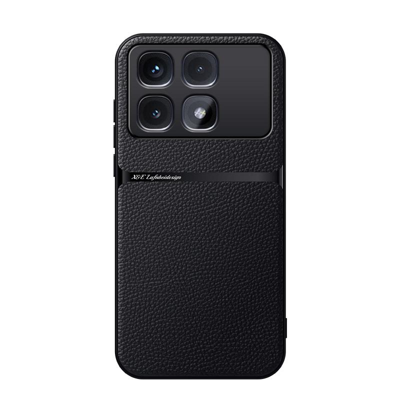 For Xiaomi Redmi K70 Ultra 5G Case Luxury Magnetic Car Holder Leather Phone Case For Redmi K70 Ultra 6.67" 2024 Soft Back Cover