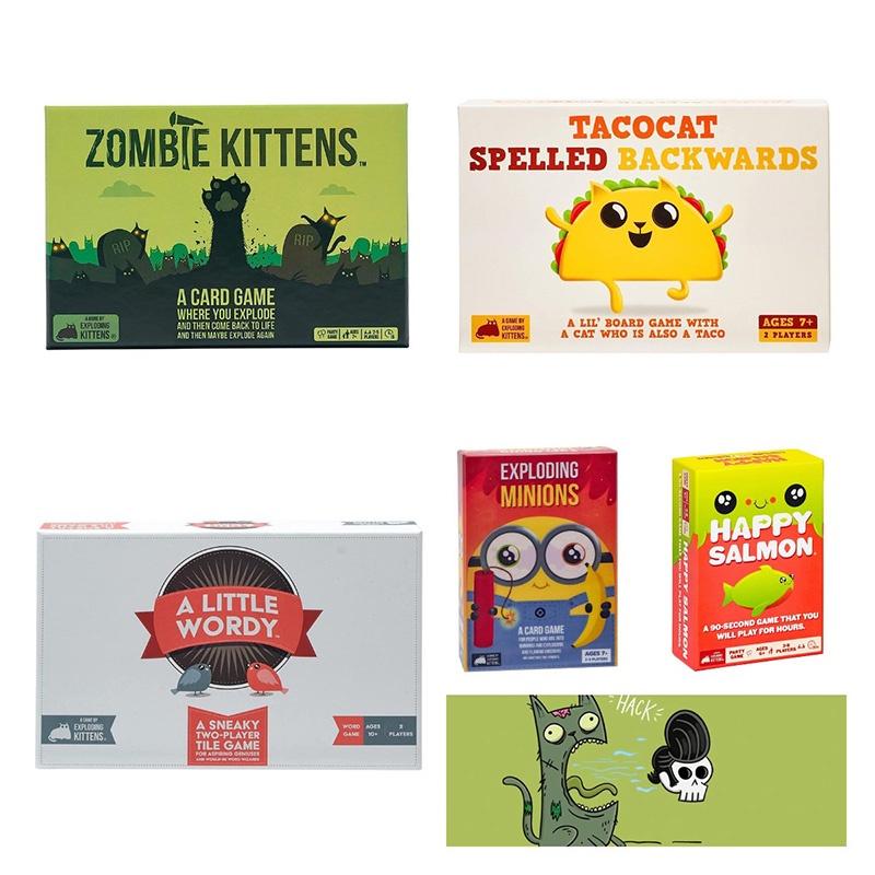 A Little Wordy But Lots Of Fun Exploding Kittens Card Game