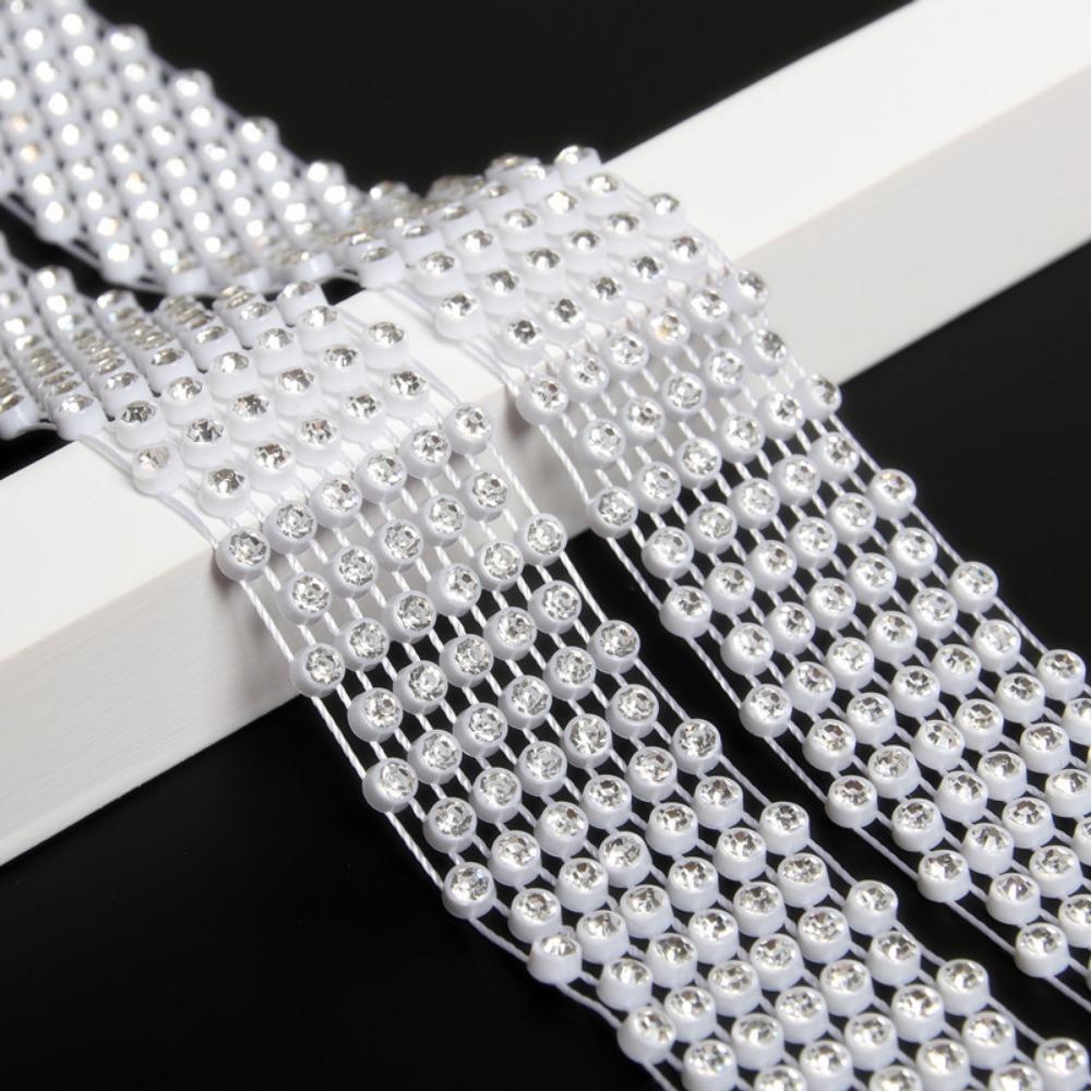 Exquisite 1.3M Long Bling Scarf Neckerchief Sparkling Luxury Shiny Rhinestones Tie Crystal Necktie Collar Jewelry Collar