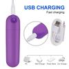 Пулевидный вибратор для точки G 10 режимов Стимулятор сосков клитора USB Перезаряжаемый Мини Вагинальный Анальный Массажер Взрослые Секс-Игрушки для Женщин