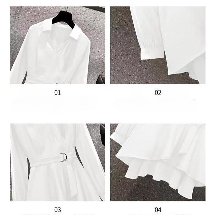 Женская утягивающая рубашка большого размера, женская 2024 новая рубашка