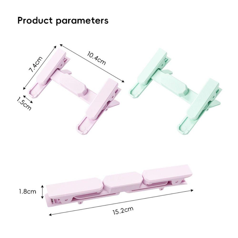 Lightweight Foldable Bookmark Portable Book Page Holder New Reading Stand Reading Tools