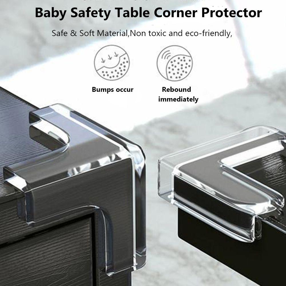 Silicon Safety Desk Edge Protection Anticollision Strip Corner Guards Table Corner Protector