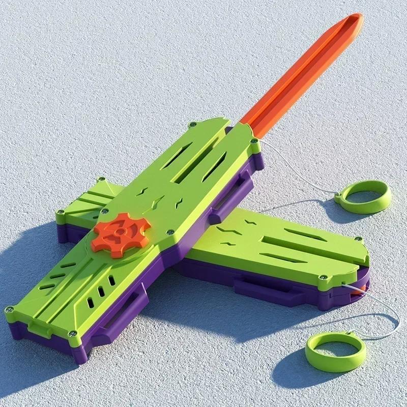 Parent-child Interactive Telescopic Sword Multiplayer Battle Game Decompression Telescopic Toy 3D Stress Relief Fidget Toys