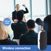 AA58 New 2 in 1 Handheld UHF Wireless Microphone Professional Head-Wear Mic Volume Amplifier for Speech Teaching