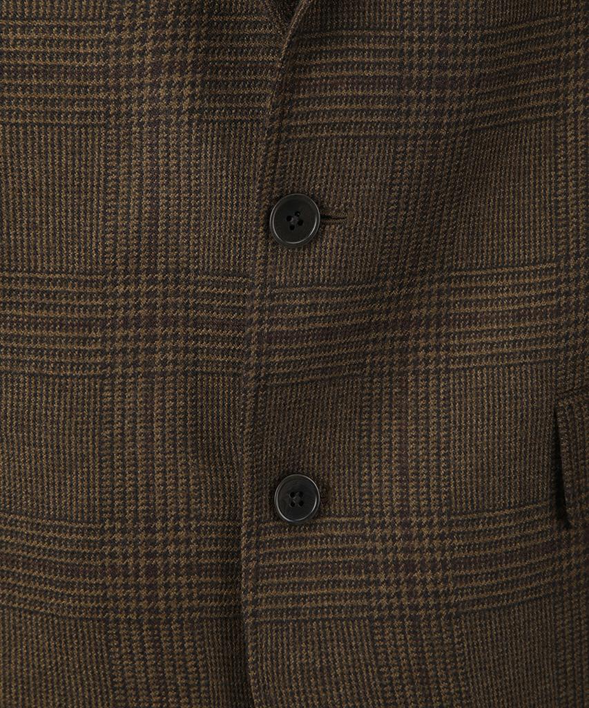 Brooks Brothers Classic Fit Tweed 2-Button Sport Coat (Brown) (Bbjsmf47124Ef)