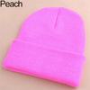 Beauty Beanie Knit Ski Hip-Hop Winter Warm Elastic Wool Yarn Cuff Hat
