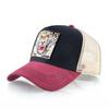 Летняя Бейсболка с Вышивкой - Животная Аппликация, Сетчатая Snapback, Регулируемая Дышащая Кепка в 3 Цветах