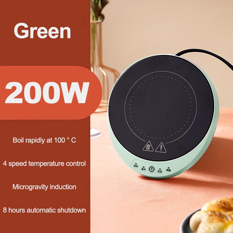 Подогреватель для чашек 100°C, подогреватель для кружек, чайник, подставка под стакан, электрическая плита, индукционная плита, электрогрелка для кофе, молока, чая, 200 Вт