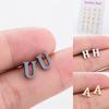 Personalized 26-Letter European & American Stainless Steel Ear Studs