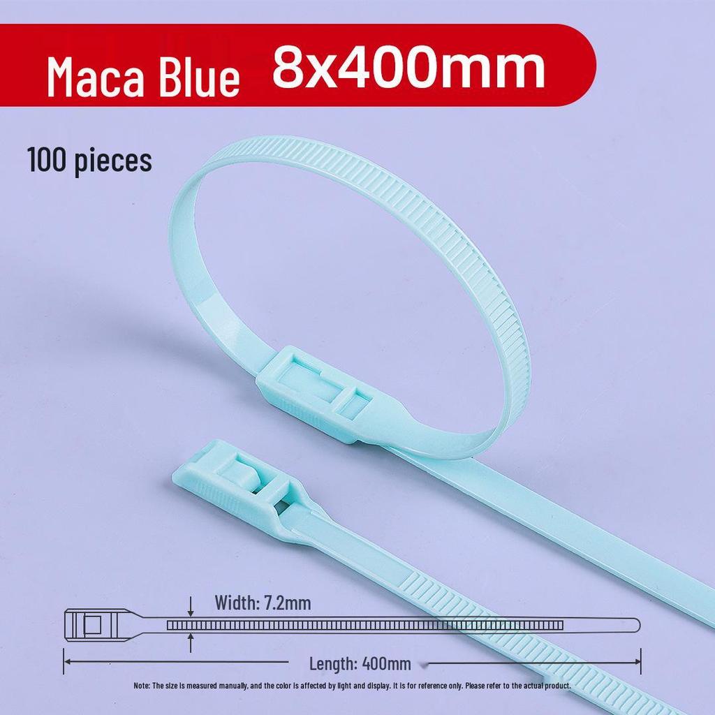 Нейлоновая самозатягивающаяся кабельная стяжка Naughty Castle для детского парка (8x350x400) - Особый цвет