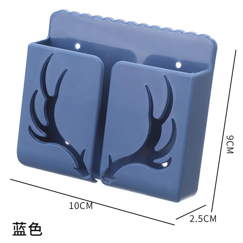 Настенный ящик для хранения, 1 шт., ящик для хранения с дистанционным управлением, кондиционер, пульт дистанционного управления, ящик для хранения телевизора, держатель для телефона, организация