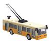 Classic Tram Model Transport Car 1:90 Scale Collectible Alloy Birthday Gifts Interactive Decor