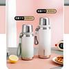 IOLOYU Heat-Resistant, High-Quality Stainless Steel Water Bottle, 600ml Thermos, Insulated Water Bottle, Stainless Steel Mug, 800ml Stainless Steel