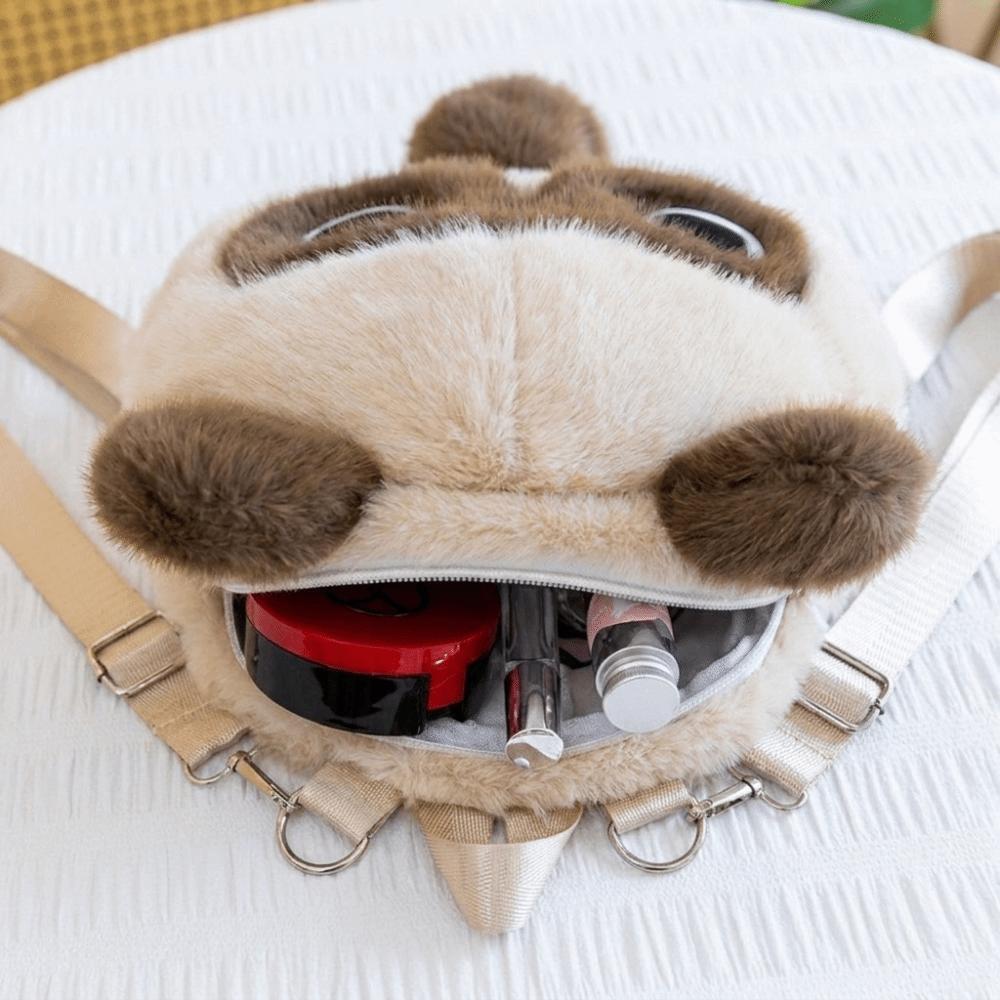 Cartoon Plush Doll Backpack Detachable Strap Shoulder Bag New School Bags Gifts