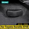 Car Under Seat Rear AC Heat Floor Air Conditioner Vent Outlet Grille Covers For Toyota Corolla E210 2019-2022 2023 2024 Hybrid
