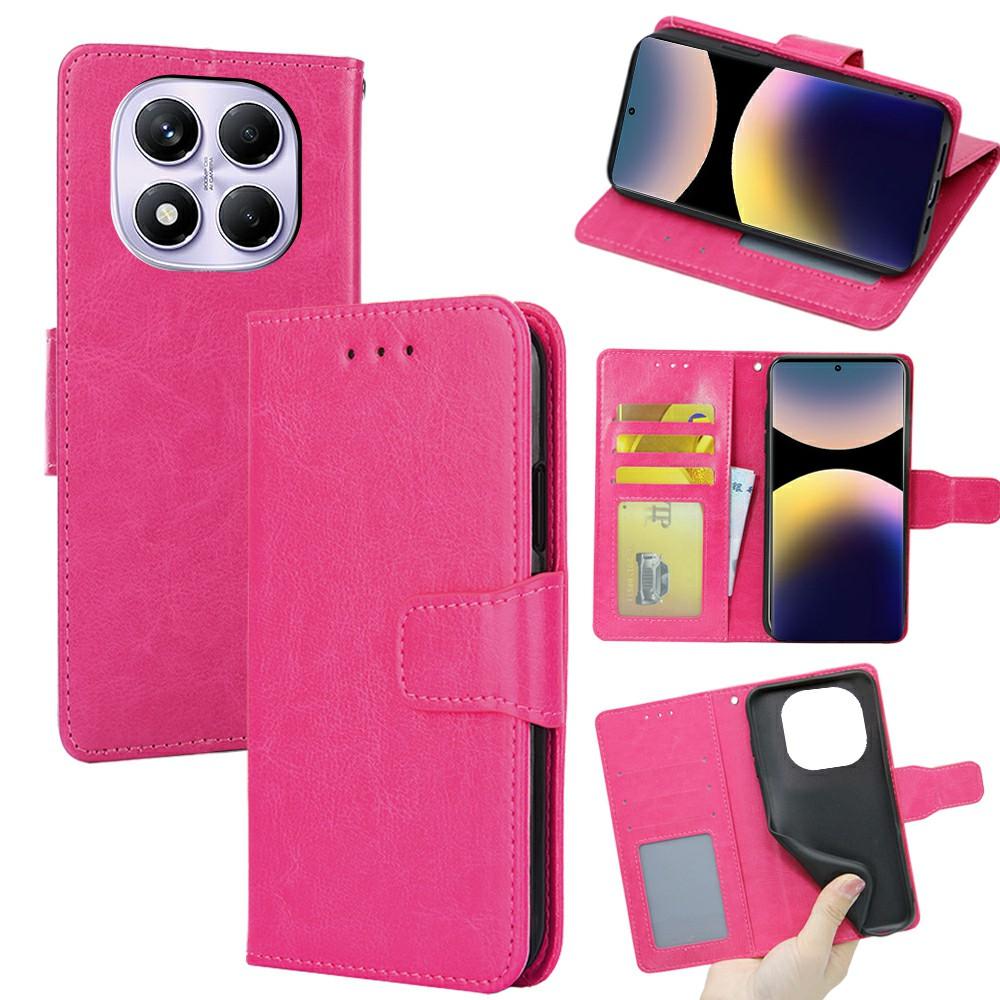 Чехол для Xiaomi Redmi Note 14 Pro+ 5G/Note 14 Pro 5G/Poco X7 5G Кошелек PU Кожа+ТПУ Подставка Чехол для телефона