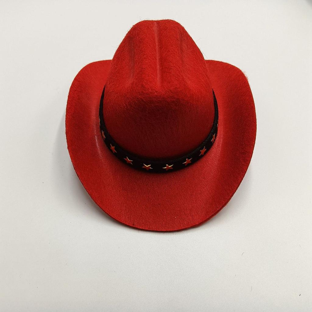 Ковбойская шляпа для домашних собак, кошек, ковбойская одежда, регулируемая шляпа для щенков, подходит для маленьких собак и кошек, украшения для дня рождения, фотосессии