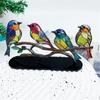 Bird Desktop Ornament Modern Acrylic Bird Figurine Decorative Art Ornaments for Cabinets Offices Living Room Home Decor