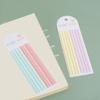 Long Strips Stick Tabs for Notebooks, Writable and Repositionable Stick Index Tabs Book Tabs Flags Adhesive Page Markers