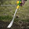 Garden Small Hand Shovel with Non-Slip Ergonomic Handle T-Shaped Design Gardening Trowel Weed Remover Tool