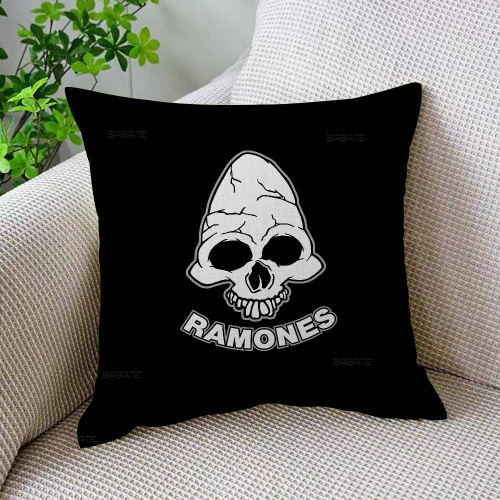 Rock Band RRamones Pillow Gift Home Office Decoration Pillow Bedroom Sofa Car Cushion CoverPillow Case