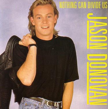 7-дюймовая пластинка JASON DONOVAN - Nothing Can Divide Us PWL17 PWL Records 1988 UK Поп Б/у