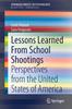 Книга Lessons Learned From School Shootings : Perspectives from the United States of America