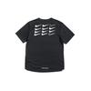 Nike Футболка с коротким рукавом с принтом Dri-Fit Miler, мужские топы, черная AT7841-010
